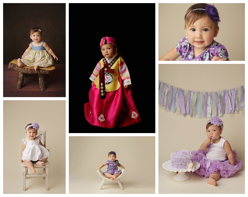Baby, baby pictures, cake smash, birthday portraits